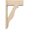 Ekena Millwork 7 1/2-in W x 20-in D x 32-in H Funston Block Rough Cedar Woodgrain TimberThane Outlooker, Primed Tan OUTUR075X20X32FST44RCPR - alternate 4